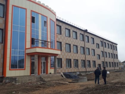 Проинспектировали строительство образовательного учреждения