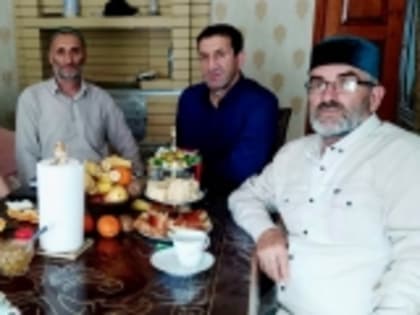 Цилитлинцы чествовали участника СВО Сахрудина Сахруева