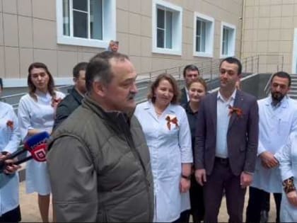Сергей Меликов осмотрел госпиталь ветеранов после капремонта