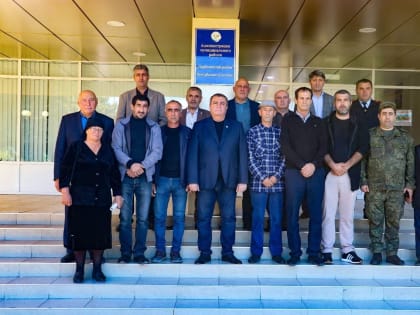 Первые добровольцы из Дербентского района вступают в добровольческий батальон «Каспий»