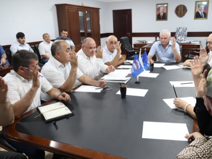 Расширенное заседание Политического совета Кизилюртовского районного местного отделения ВПП «ЕДИНАЯ РОССИЯ»