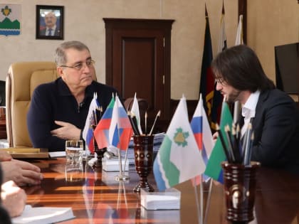 Мавсум Рагимов встретился с директором Центра помощи выпускникам детских домов «Добрые руки» Дмитрием Цауром