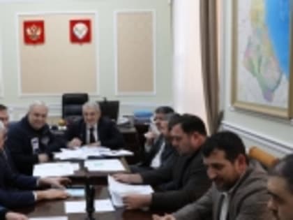 Мамати Гамзатов принял участие в совещании по вопросу реализации мероприятий по строительству дороги в обход г. Хасавюрт по ФАД Р-217 «Кавказ»
