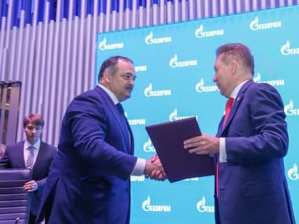 Сергей Меликов и Алексей Миллер договорились о развитии рынка газомоторного топлива в Дагестане