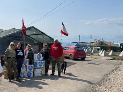 Дагестанские общественники отвезли бойцам гуманитарную помощь в Херсонскую область