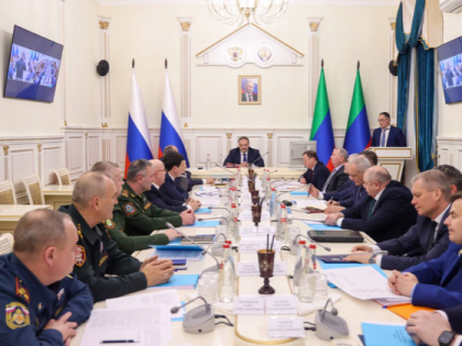 Сергей Меликов провел совместное заседание Совета безопасности РД и Координационного совещания по обеспечению правопорядка в РД