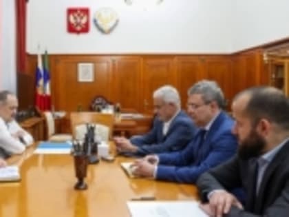 Сергей Меликов и Сергей Назаров провели двустороннюю встречу