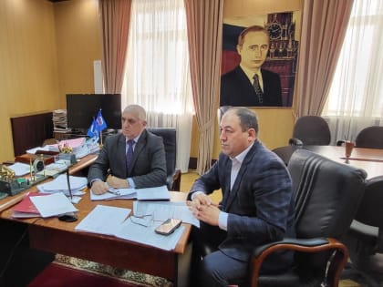 Лацис Оруджев принял участие в ВКС-совещании Минсельхозпрода РД