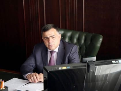 Глава Магарамкентского района принял участие в заседании Правительства РД в режиме ВКС