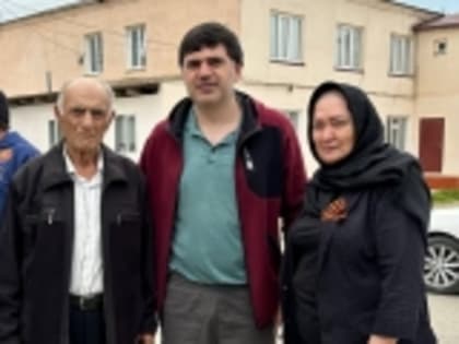 К общереспубликанскому субботнику в Новолакском районе присоединились родные и близкие участников СВО