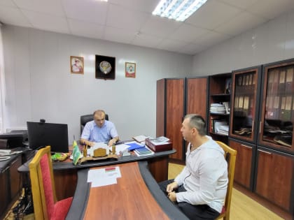 В администрации Сулейман-Стальского района поприветствовали участников СВО