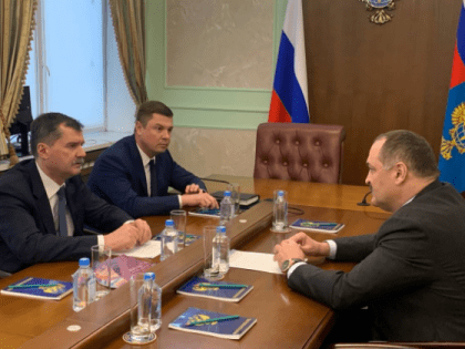 В Москве состоялась встреча Сергея Меликова и руководителя Росавиации Александра Нерадько