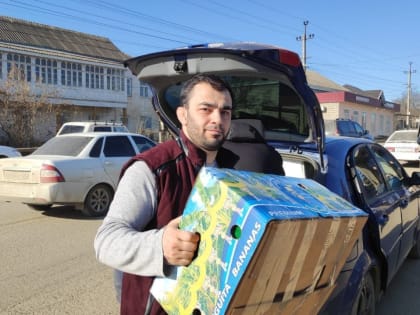 Гуманитарную помощь участникам СВО оказали сельские поселения Сулейман-Стальского района