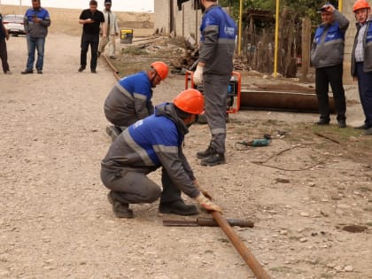 В Дагестане бесплатно подведен газ до границ 3,3 тысячи домовладений