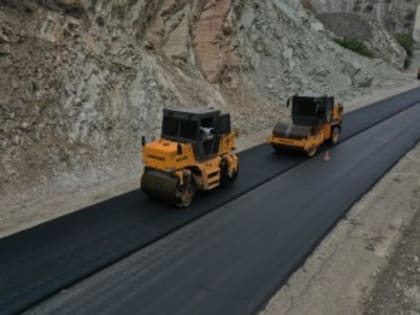 В Гергебильском районе Дагестана реконструируют дорогу, ведущую к туристическим объектам