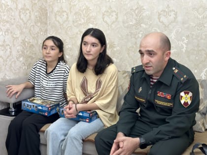 По инициативе Абдулхакима Гаджиева посетили семьи погибших военнослужащих Росгвардии