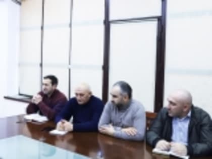 В ходе совещания с главами сёл в Гумбете подвели итоги 2022 года