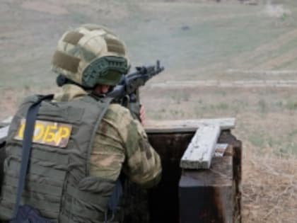 В Дагестане прошли тактико-специальные занятия спецназа Росгвардии