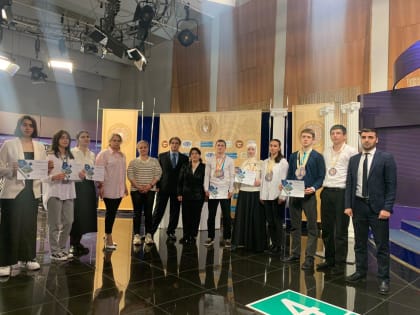 28 апреля 2023 года прошли игры полуфинала и финала региональной телевизионной гуманитарной Олимпиады школьников «Умники и умницы Дагестана»