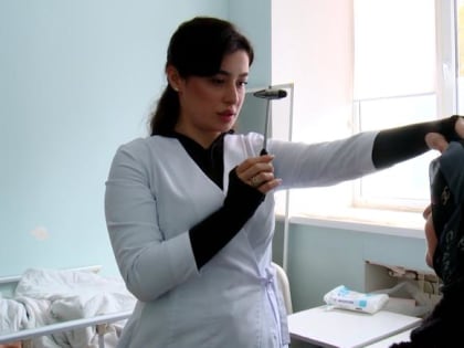 Врачи Республиканской клинической больницы Дагестана помогли пациентке с инсультом