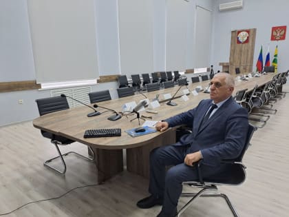 Лацис Оруджев принял участие в ВКС-совещании по обсуждению оперативной обстановки в первые дни нового года