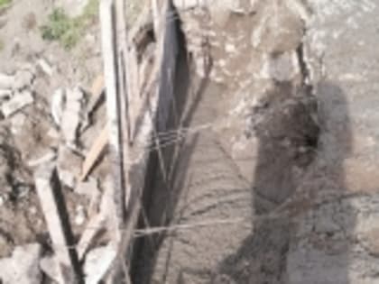 В селе Мехельта завершили возведение подпорной стены на улице Шамиля Магомедова