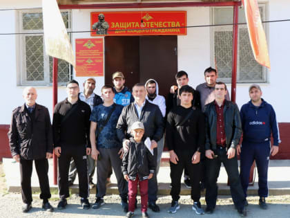 Пятая группа призывников из Казбековского и Гумбетовского районов отбыла в республиканский сборный пункт