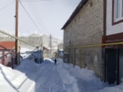 Федеральный телеканал «Россия 1» показал в сюжете снежную бурю в селе Цилитль