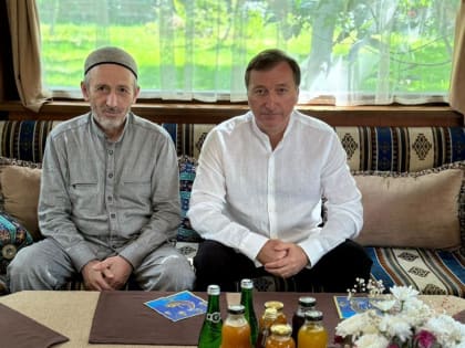 Заур Аскендеров встретился с Муфтием Дагестана шейхом Ахмад-Афанди Абдулаевым