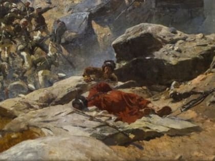 Эскиз работы Рубо о штурме Ахульго дал шанс на полное восстановление легендарной панорамы