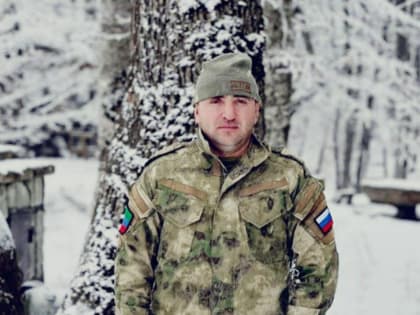 Военнослужащий из с.Ленинаул награжден медалью «Участнику специальной военной операции»