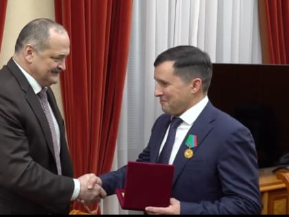 Айдар Байрамов награждён за вклад в развитие Дагестана