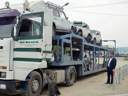 Заур Аскендеров передал в зону СВО четыре внедорожника