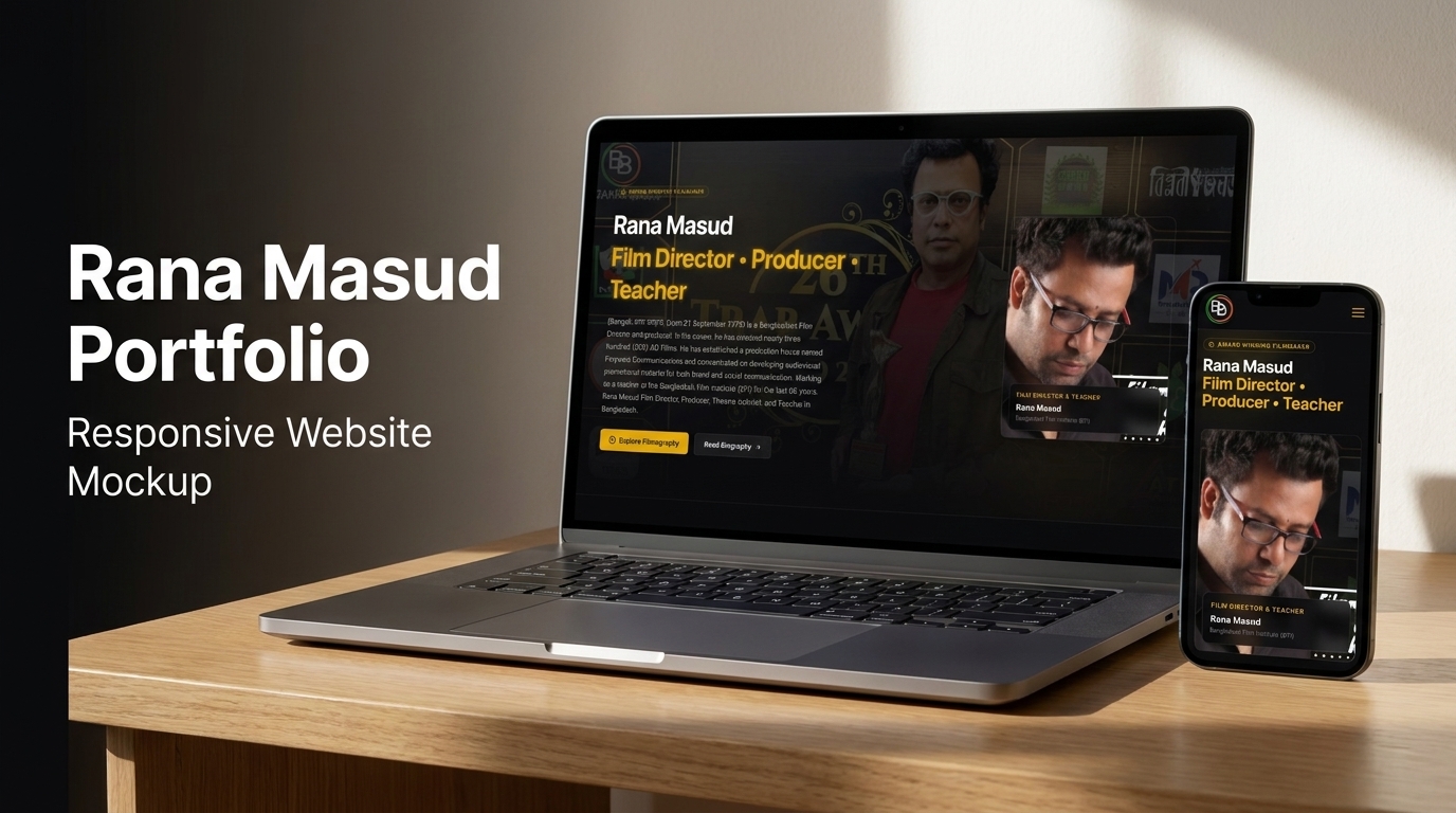 Rana Masud Portfolio & CMS