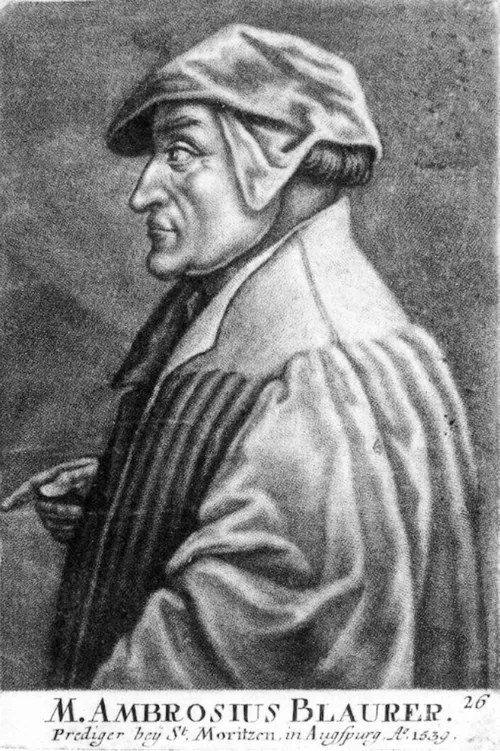 Ambrosius Blarer, deutscher Pfarrer und Reformator (evangelisch)
