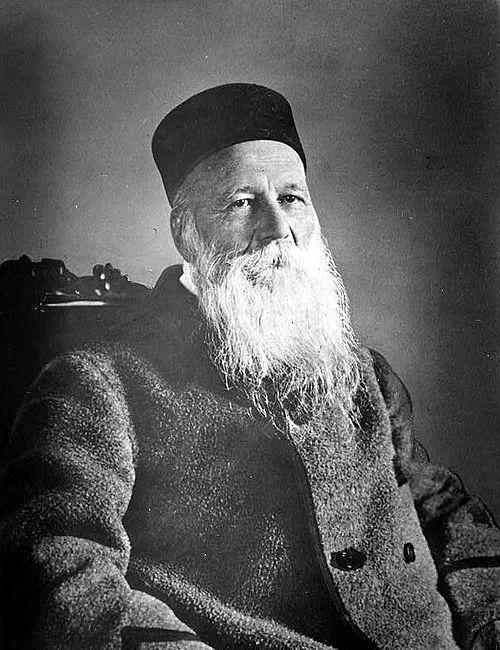 Henry Dunant, Schweizer Gründer des Roten Kreuzes (evangelisch)