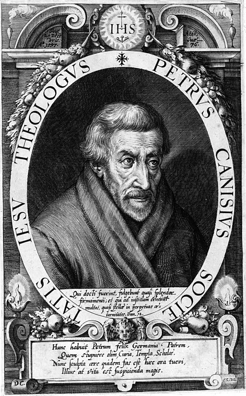 Hl. Petrus Canisius, holländischer Schriftsteller, Theologe und Kirchenlehrer (katholisch (nur in Deutschland))