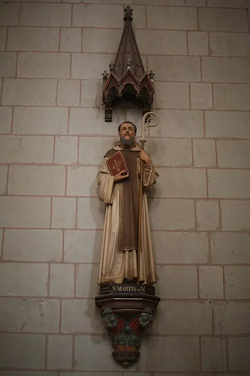 Martin de Vertou († 601), archidiacre, puis fondateur d'un monastère à Vertou