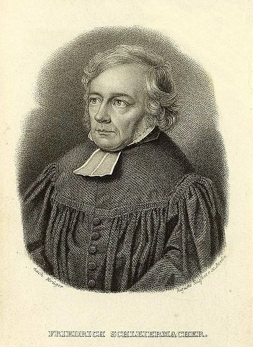 Friedrich Schleiermacher, deutscher Theologe und Philosoph (evangelisch)