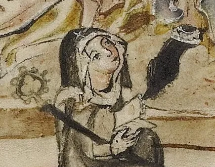 1254: Mechthild von Andechs, Äbtissin des Benedektinerinnenklosters Kitzingen