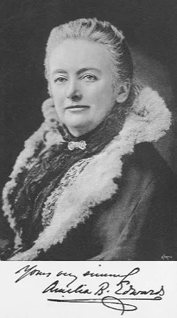 1831年 - アミーリア・エドワーズ、作家、エジプト学者（+ 1892年）