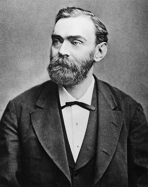 1833年 - アルフレッド・ノーベル、化学者（+ 1896年）