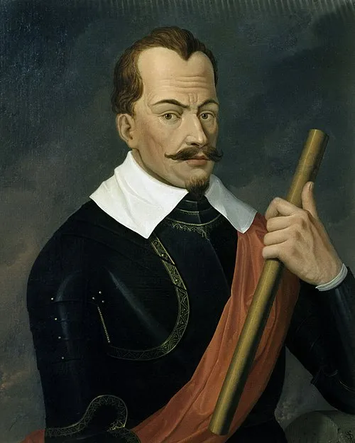 1634年 - アルブレヒト・フォン・ヴァレンシュタイン、三十年戦争期のボヘミア傭兵(* 1583年)
