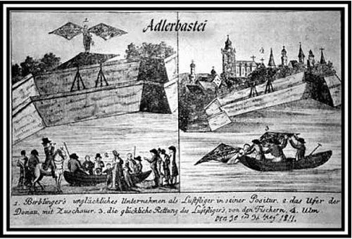 1829年 - アルプレヒト・ベルブリンガー、発明家、航空研究家(* 1770年)