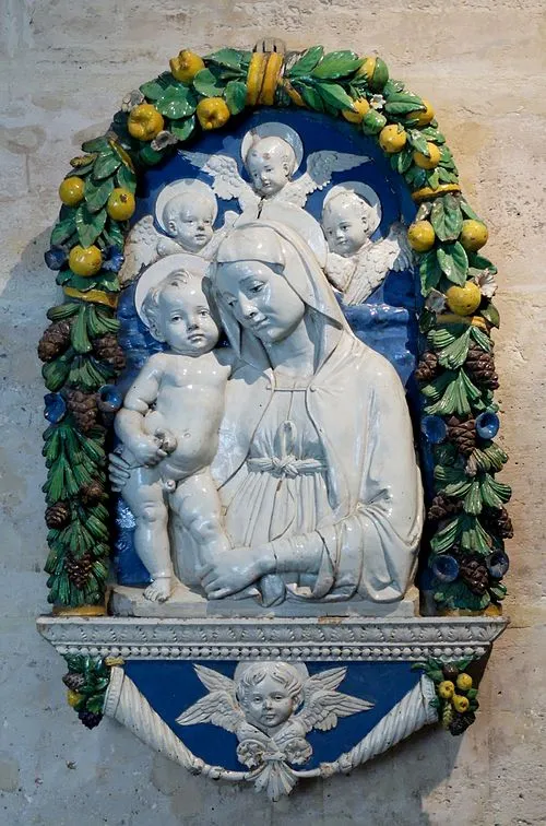 1435年 - アンドレア・デッラ・ロッビア、彫刻家(+ 1525年)