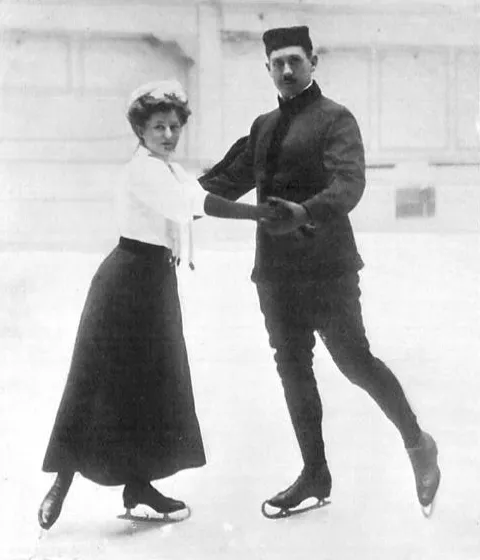 1885年 - アンナ・ヒュブラー、フィギュアスケート選手（+ 1976年）