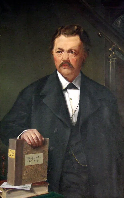 1832年 - アーダルベルト・クリューガー、天文学者（+ 1896年）
