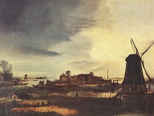1677年 - アールト・ファン・デル・ネール、画家（* 1603年頃）