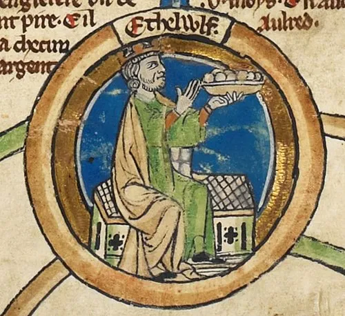 858年 - エゼルウルフ、ウェセックス王