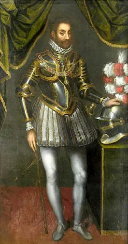 1528年 - エマヌエーレ・フィリベルト (サヴォイア公)、アオスタ伯、モーリエンヌ伯、ニース伯（+ 1580年）